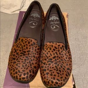 Dansko loafers - Olivia Hair Calf Cheetah